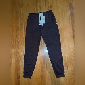 Vuori - performance jogger - long smoked plum heather